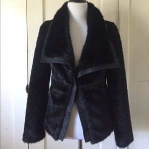 Bebe faux fur jacket